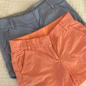 J Crew shorts Lot of 2.  Size 4